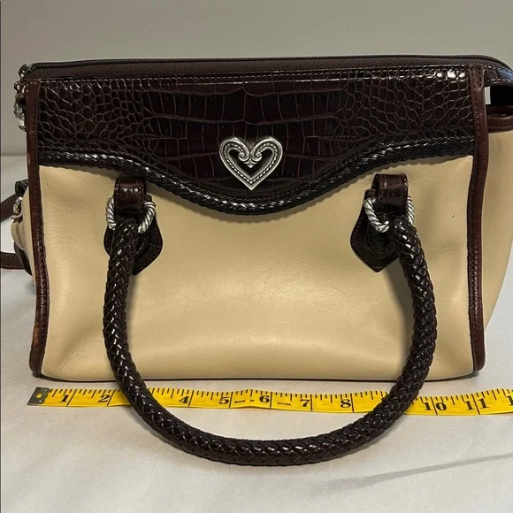 Brighton Satchel Casual Minimalist Crossbody Bag - Picture 11 of 13